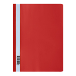 Скоросшиватель пластиковый - красный А4 160мкм. (Стамм)