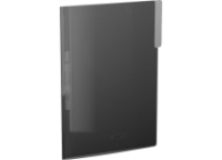 Скоросшиватель пластиковый - черный полупрозрачный А4 "No Secret" (Berlingo)