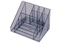 Подставка д/канцелярских принадлежностей "Каскад"тонированный черный (Стамм)