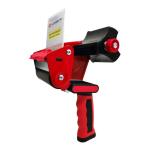 Диспенсер д/ленты клейкой - 75мм. красный "LAMARK" (ФинСиб)