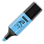 Маркер текстовой - синий мини флуоресцентный 1-4.5мм. "Luxor Eyeliter" Волшебник