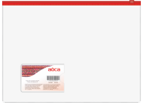 Папка с замком - А4 красный (330х240мм.) с карманом толщина пластика 0.17мм. (Shantou Yuansheng Industry)