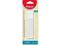 Лезвия д/макетного ножа - 18мм. 10шт. в блистере (Maped)