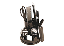 Настольный набор - 13предметный 10 наименований "Айса" крутящиеся (PMP)