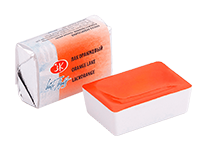 Краска акварельная художественная - 2.5мл. лак оранжевый (Н.П.)