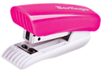 Степлер - №10 10л. розовый "Blitz" (Berlingo)