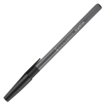 Ручка шариковая - черный стержень 0.7мм. "GripWrite Grey" (Bruno Visconti)