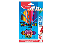 Карандаши в наборе цветные - 12цв. "Color'peps Strong Jumbo" (Maped)