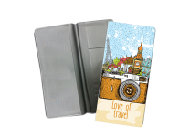 Конверт путешественника - 20.5х22см. "Love of travel" ПВХ (Феникс-Презент)