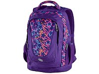 Рюкзак 42х30х20 см. фиолетовый с принтом "MUSIC VIOLET STAR" (PULSE)