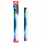 Линейка пластиковая - 30см. ассорти "Nightfall" (Maped)