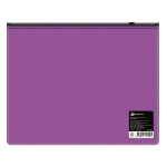 Папка с замком - А5 фиолетовый "Бюрократ" (Silwerhof)