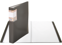 Папка с файлами - А4 60 прозрачно тонированный неон. (236х29х308мм.) "Айса" толщина пластика 0.80мм. файла 0.25мм. (Shantou Yuansheng Industry)