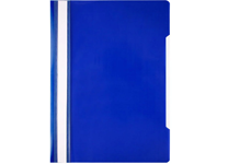 Скоросшиватель пластиковый - синий "Бюрократ Economy" (Silwerhof)