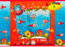 Альбом д/рисования - А4  8л. "Арт дизайн" (Маяк)