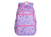 Рюкзак д/девочек c мягкой спинкой 40х28х16 см. розовый (AISA SCHOOL)