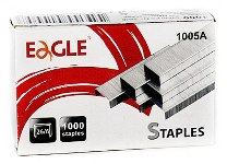 Скобы - №26/6 1000шт. (EAGLE)