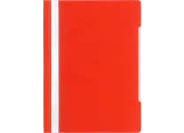 Скоросшиватель пластиковый - оранжевый "Бюрократ" (Silwerhof)