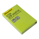 Бумага д/заметок - 51х76 100л. неон зеленый (Silwerhof)