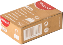 Зажимы черные в наборе - 19мм 12шт. (Maped)