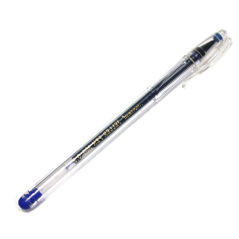 Ручка гелевая - синий стержень "NEW JELLER PEN 502" (MonAmi)