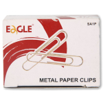 Скрепки - 25мм. 100шт. золотистый (EAGLE)
