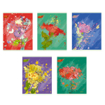 Тетрадь - А5  48л. клетка "Diy Collection. Праздник цвета" (Канц-Эксмо)