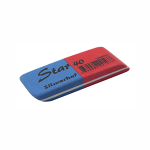 Ластик - 57х19.5х8мм. синий каучук термопластичный (Silwerhof)