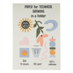 Папка д/черчения - A4 20л. 200гр. "Modern" (Kroyter)