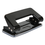 Дырокол - 8л. черный мини (Айса)