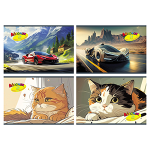 Альбом д/рисования - А4 24л. "Движение" (Маяк)