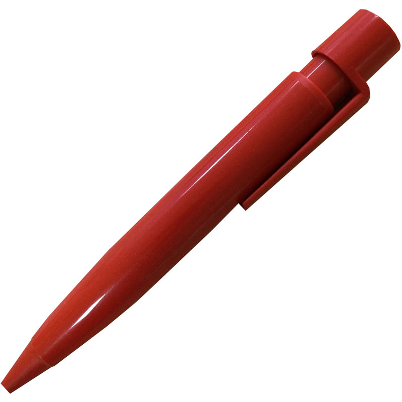 Ручка шариковая - синий стержень "BIG FAT Red" (ICO)