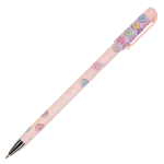 Ручка шариковая - синий стержень 0.5мм. "HappyWrite. My Sweet. Пончики" (Bruno Visconti)