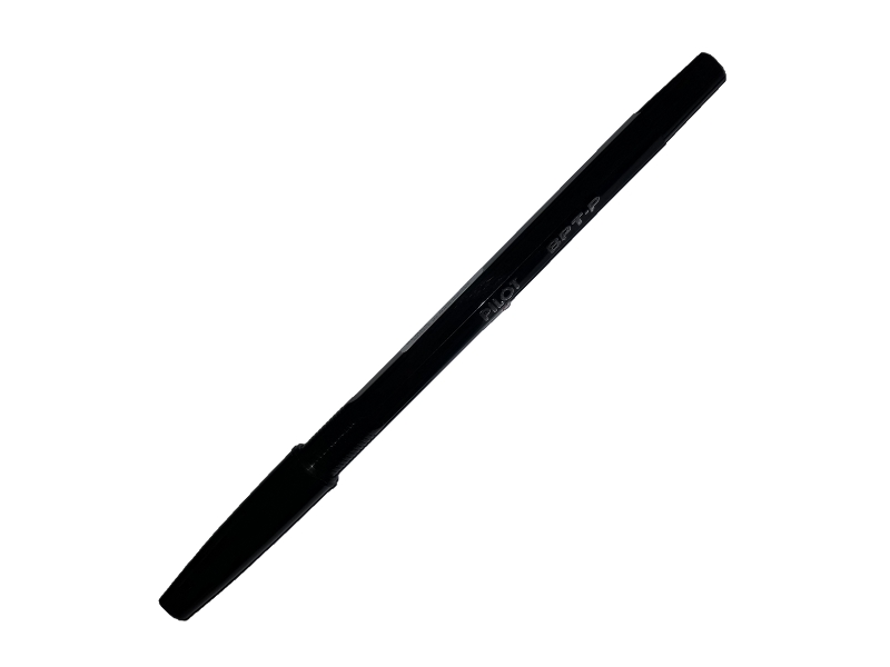 Ручка шариковая - черный стержень 0.7мм "BPT-P" (PILOT)