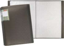 Папка с файлами - А4 40 прозрачно тонированный неон. (236х29х308мм.) "Айса" толщина пластика 0.80мм. файла 0.25мм. (Shantou Yuansheng Industry)