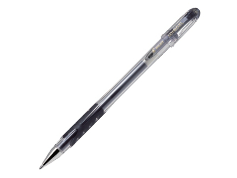 Ручка гелевая - черный стержень 0.1мм "Wingel" (PILOT)