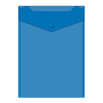 Папка с кнопкой - А4 ассорти 0.18 мм. А4 "Бюрократ" вертикальный (Silwerhof)