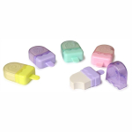 Ластик - ассорти "HappyGraphix. Мороженки" в пластиковой упаковке (Bruno Visconti)