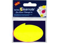 Бумага д/заметок - 76х76 60л. 2цв. неон. "Диалог-2" (HOPAX)