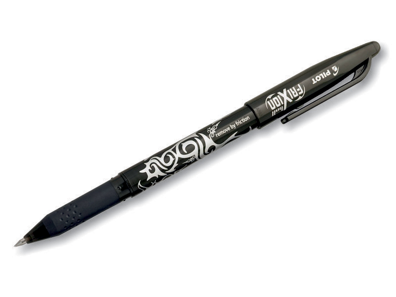 Ручка шариковая - черный стержень 0.7мм "FRIXION METAMO"со стираемыми чернилами (PILOT)