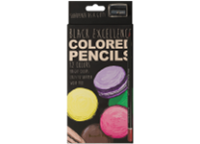 Карандаши в наборе цветные - 12цв. "Black Excellence" + точилка пластиковые (Bruno Visconti)