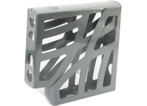 Лоток вертикальный - 1 секционный в наборе 2 шт. серый "Лидер" (Стамм)