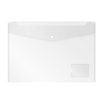 Папка с кнопкой - A3 ассорти 0.18мм "Бюрократ"  (Silwerhof)