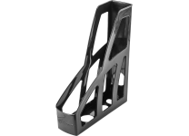 Лоток вертикальный - 1 секционный черный "Лидер" (Стамм)