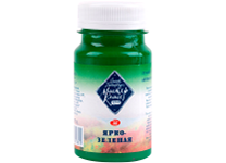 Гуашь художественная - 100мл. "МК" ярко-зелёная (Н.П.)