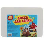 Доска д/лепки - 210x297 белый с бортом (Проф-Пресс)