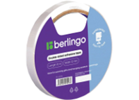 Лента клейкая - 12ммх10м двусторонняя на бумажной основе (Berlingo)