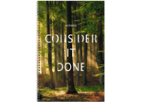 Тетрадь - А4  80л. клетка "It done" евроспираль (Эксмо)