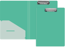 Планшет-папка - А4 зеленый (235х310мм.) "Айса"с карманом толщина пластика 1.00мм. (Shantou Yuansheng Industryi)