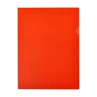 Папка-уголок в наборе - А4 10шт. красный "Clear Standard" (ErichKrause)